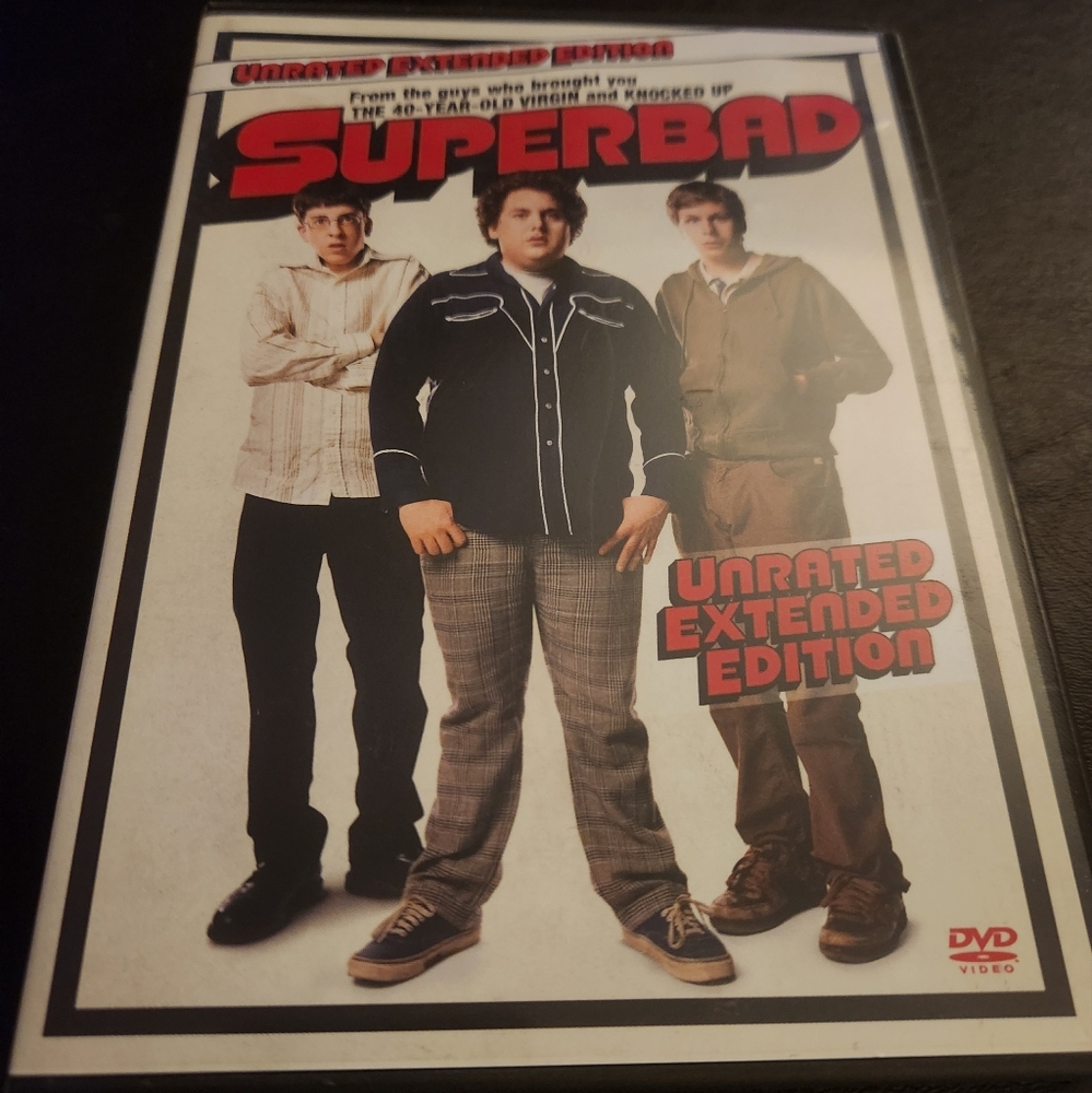 Superbad Unrated Extended Edition DVD